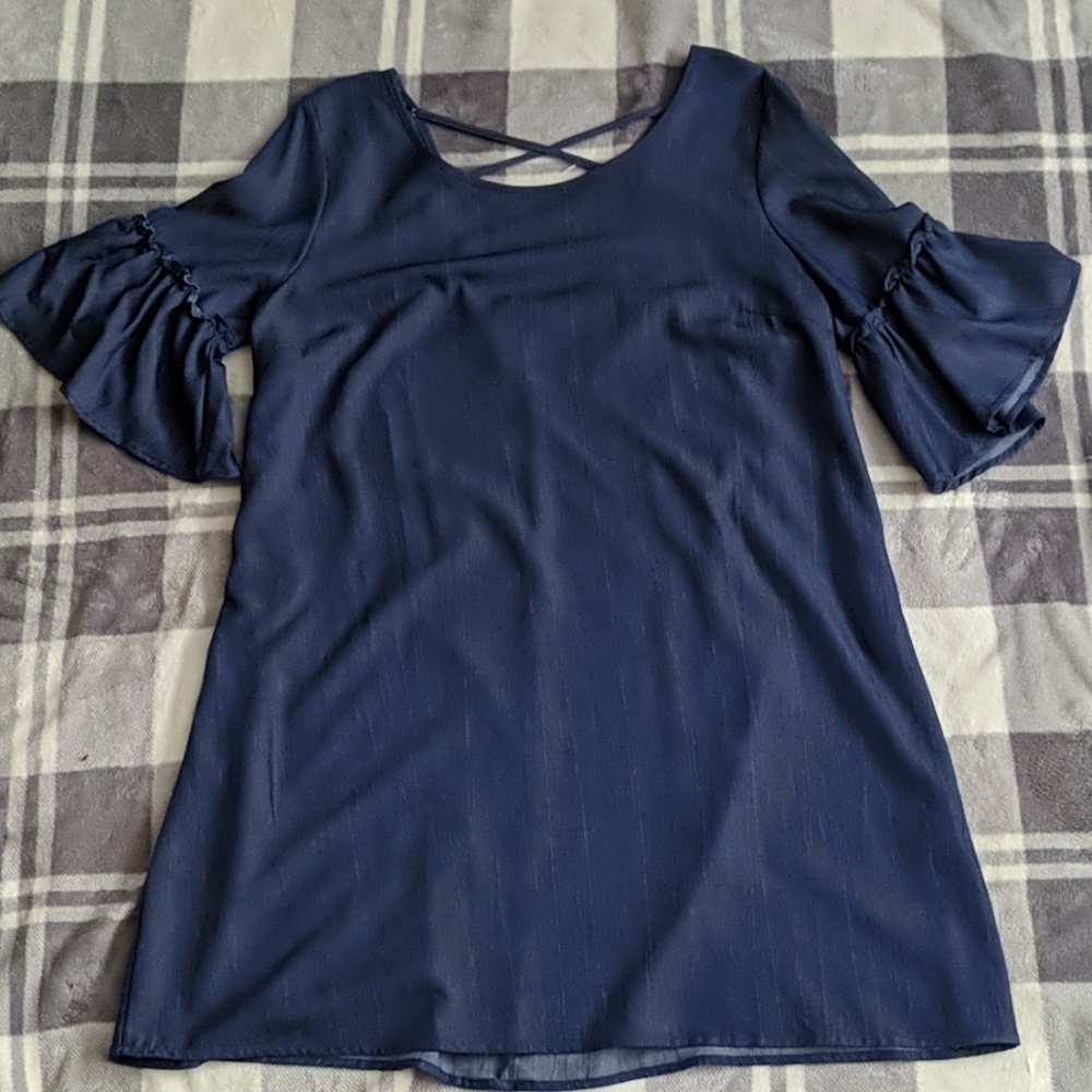 Navy dress